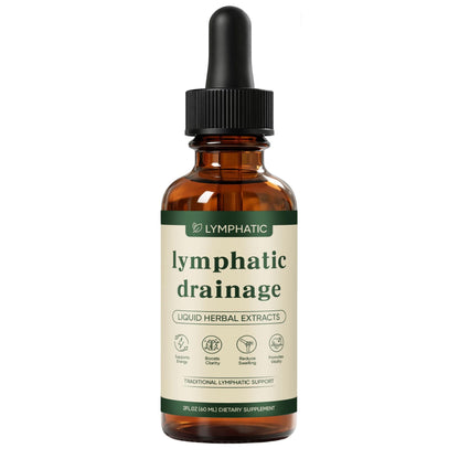 Lymphatic Drainage Drops, Lymphatic System Support, Immune System, Natural Herbal Blends, Vegan & Non-GMO (1) - dailyvitalstore