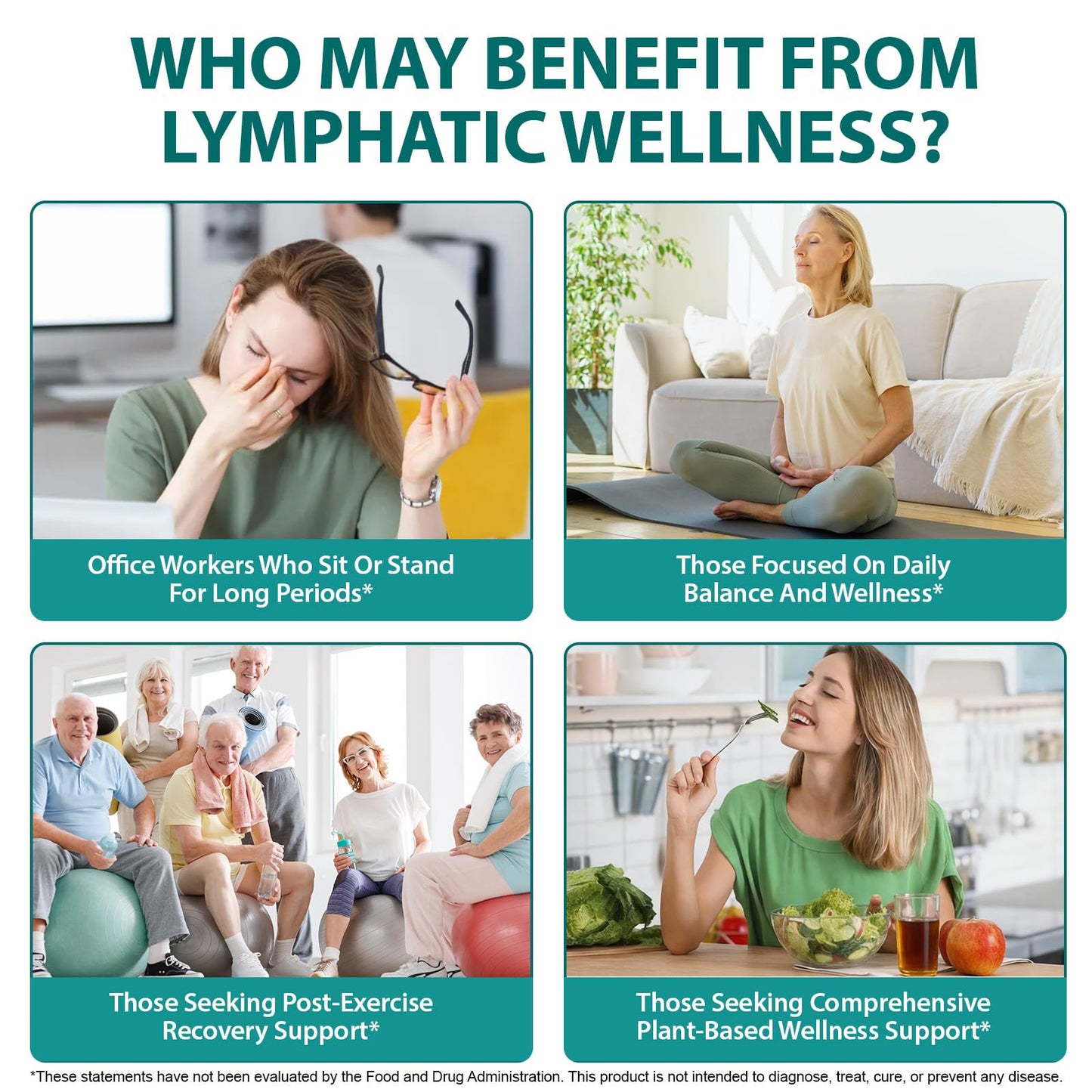 Lymphatic Drainage Drops, Natural Lymph Cleanse & Immune Support Supplement with Echinacea, Dandelion, Elderberry, Cleavers, Astragalus & Burdock, 2 FL OZ (1) - dailyvitalstore