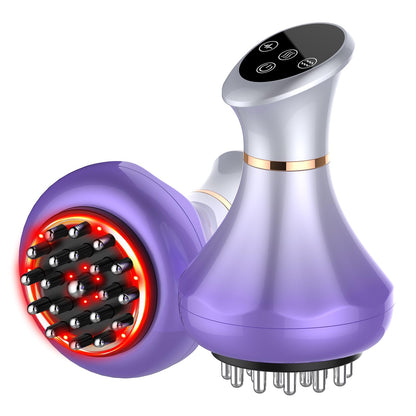 Lymphatic Drainage Massager, Anti Cellulite Massage Tool For Thigh & Belly Stretch Marks & Cellulite Reduction, Handheld Massage tools for Sciatica Nerve, Legs, Arms, Hip, Muscle, Low Back Pain Relief - dailyvitalstore