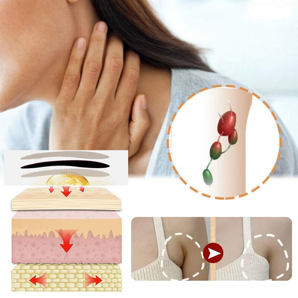 Lymphatic Drainage Patch,Herbal Lymph Nodes Patch,Herbal Lymphatic Drainage Care Patch,Lymphatic Drainage Patches,Lymph Nodes Patch, Lymphatic Massage（24PCS） - dailyvitalstore