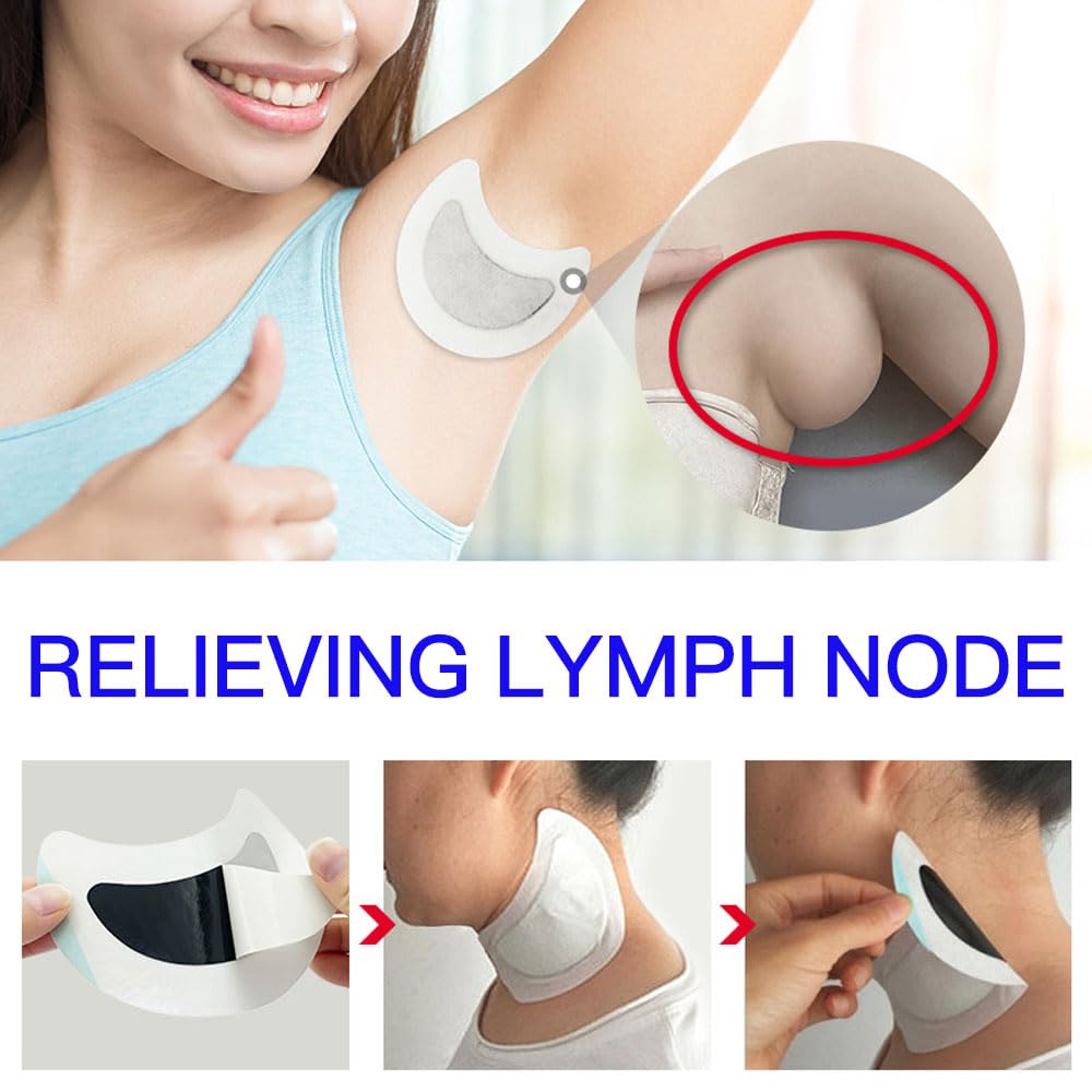 Lymphatic Drainage Patch,Herbal Lymph Nodes Patch,Herbal Lymphatic Drainage Care Patch,Lymphatic Drainage Patches,Lymph Nodes Patch, Lymphatic Massage（24PCS） - dailyvitalstore