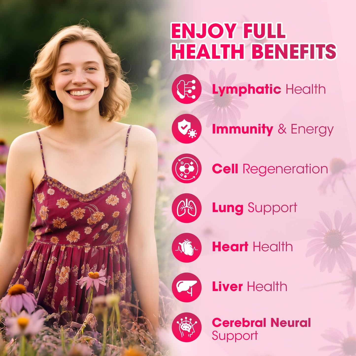 Lymphatic Drainage Supplements Drops for Immune, Lymph System Support, Cleanse & Detox, Liver Health with Echinacea,Elderberry,Cleavers Herb,Burdock, Calendula, Non-GMO, Raspberry Flavor, 2 Fl Oz - dailyvitalstore