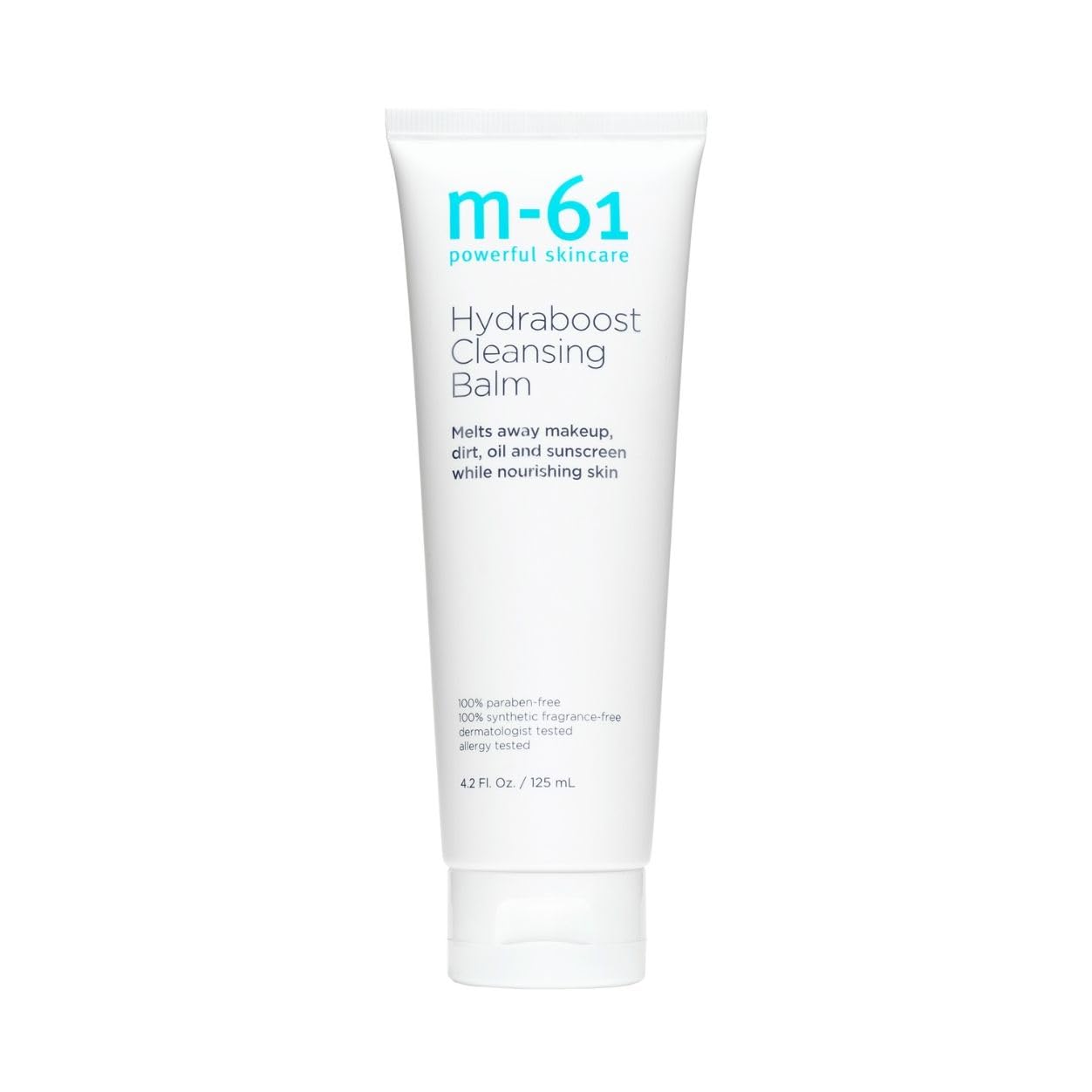 m-61 Hydraboost Cleansing Balm | Makeup Removing Cleanser Balm Melts Away Dirt, Oil, and Sunscreen | Fragrance Free | Derm & Allergy Tested | Made in USA | 4.2 Fl Oz - dailyvitalstore