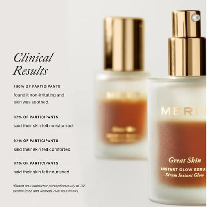 M Great Skin Instant Glow Serum with Niacinamide and Hyaluronic Acid (1.69 oz / 50 ml) + Bonus Acne Patch (36 Pieces) Tea Tree Oil Facial Water Gel - dailyvitalstore