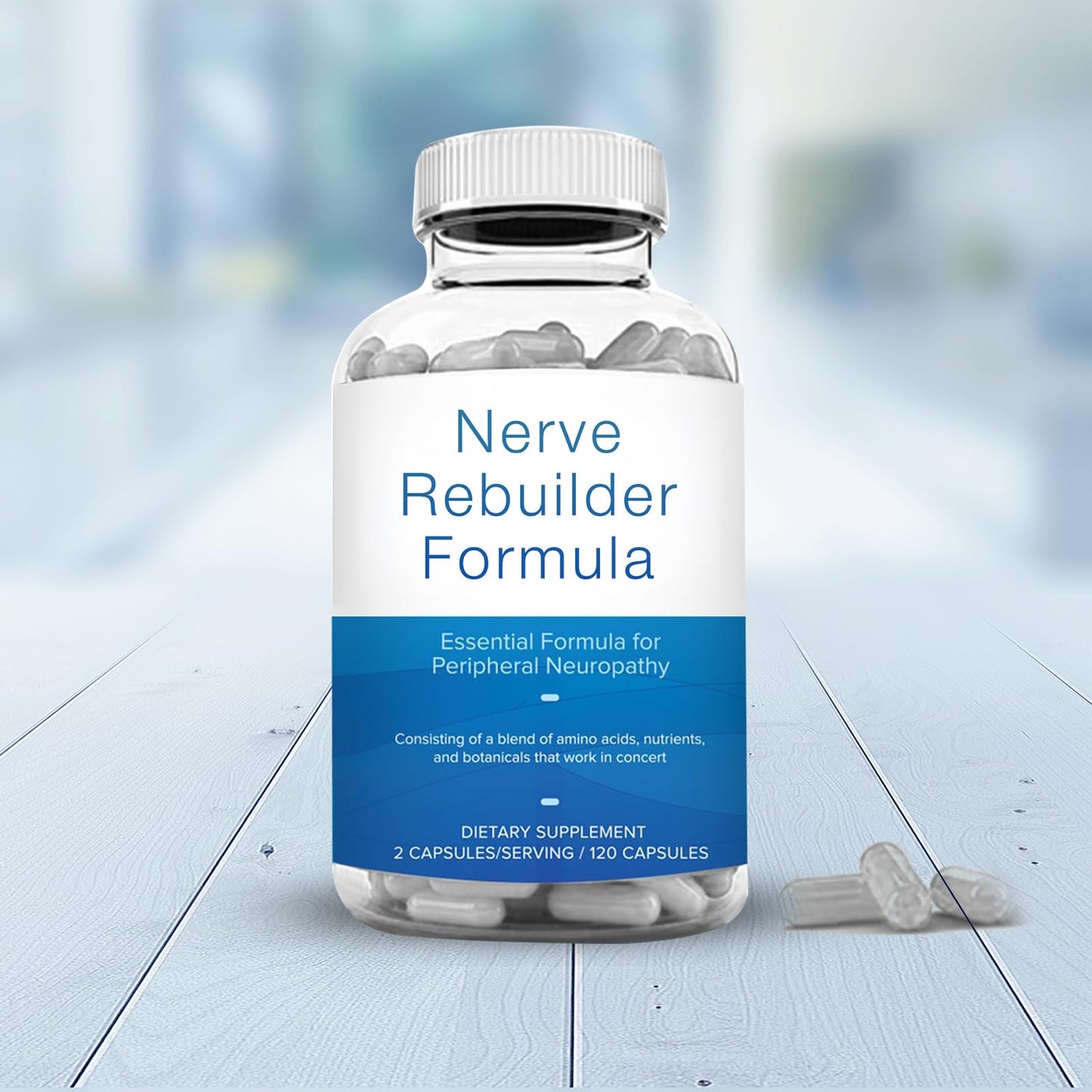 M PAIN MANAGEMENT TECHNOLOGIES Nerve Support Supplement - Nitric Oxide/L-Arginine - Feet Hand Legs Toe Maximum Strength Nerve Support Formula 120 Caps - dailyvitalstore