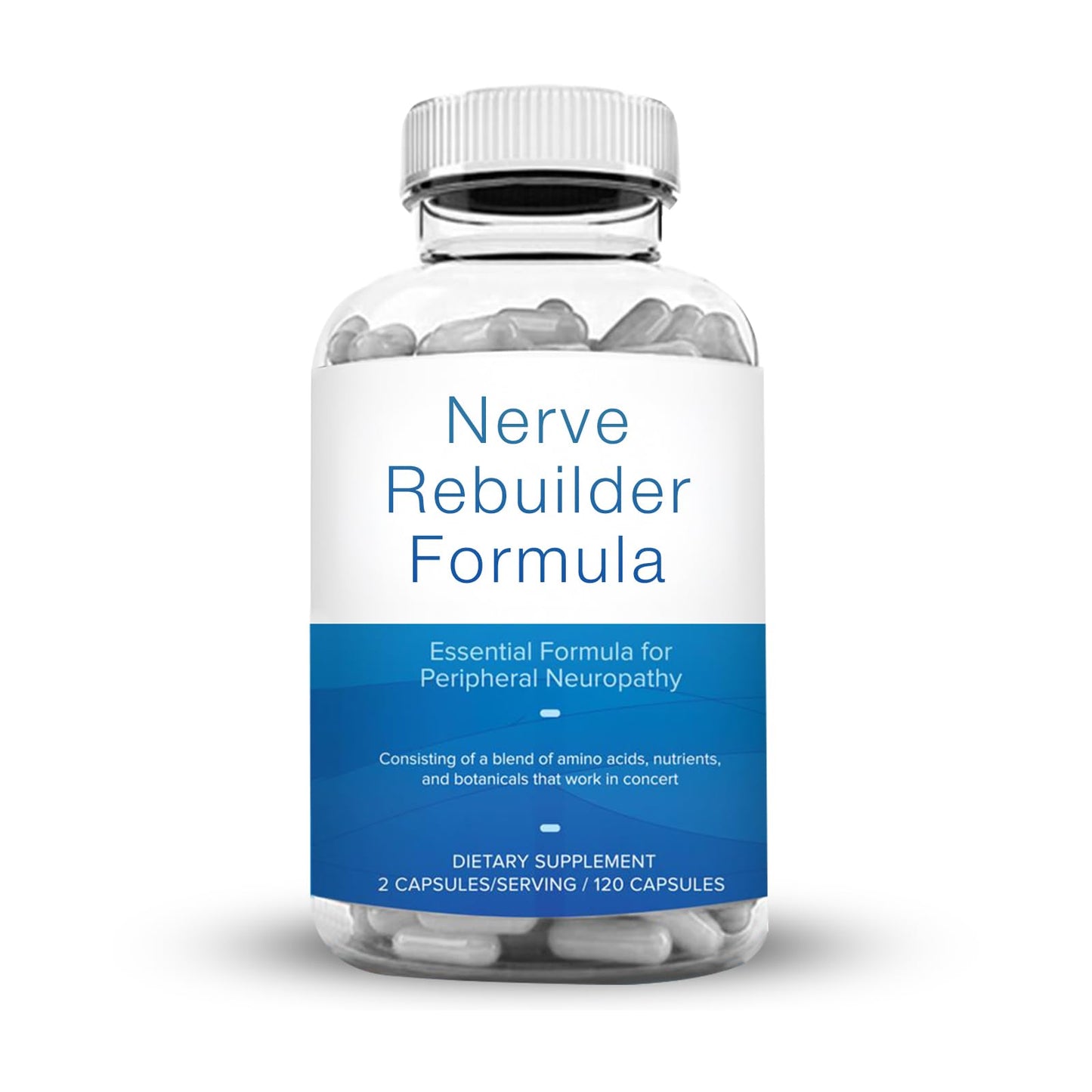 M PAIN MANAGEMENT TECHNOLOGIES Nerve Support Supplement - Nitric Oxide/L-Arginine - Feet Hand Legs Toe Maximum Strength Nerve Support Formula 120 Caps - dailyvitalstore