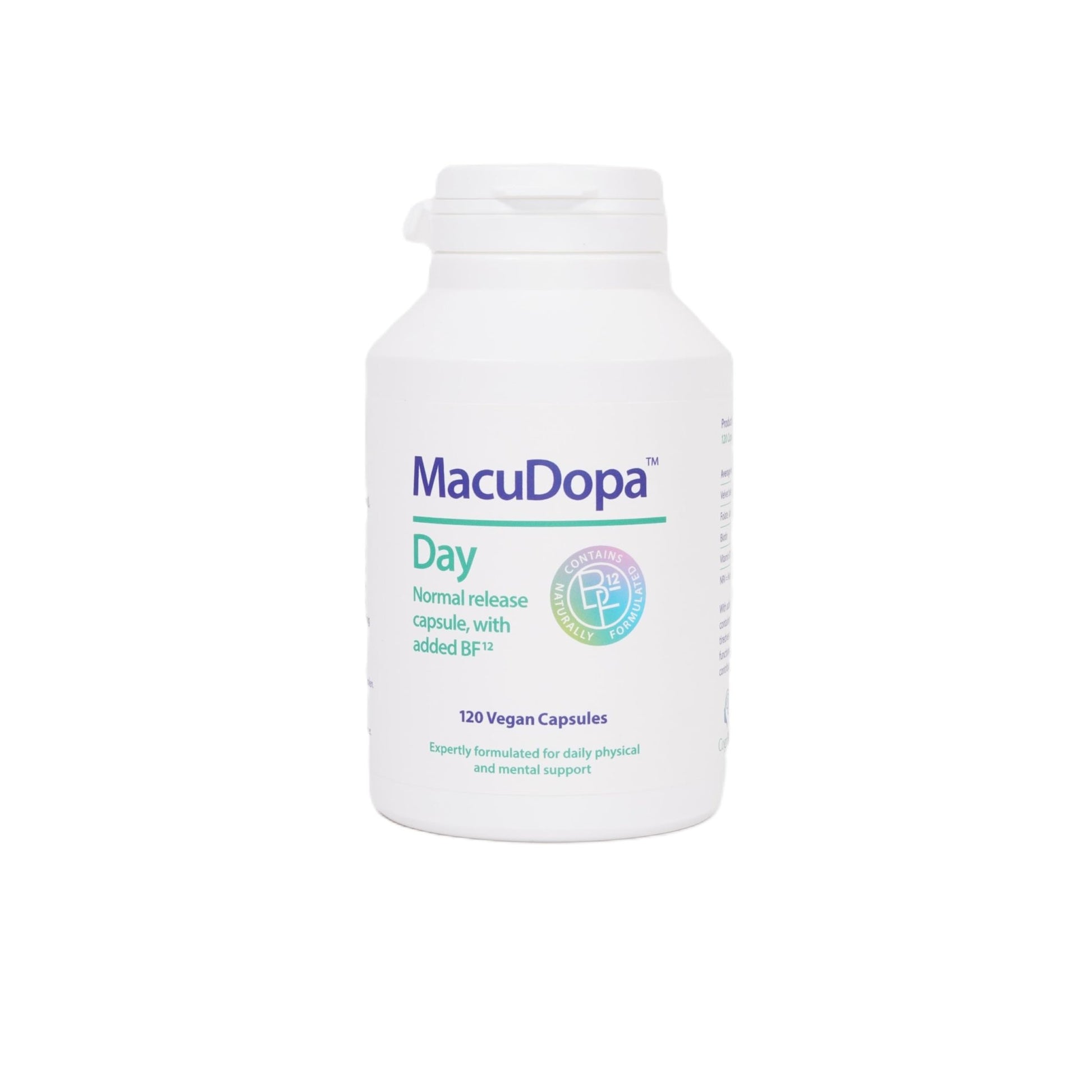 Macudopa Day Capsules 700mg Proprietary Blend, 63% HPLC standardised Levodopa. 120 Veggie Capsules - dailyvitalstore