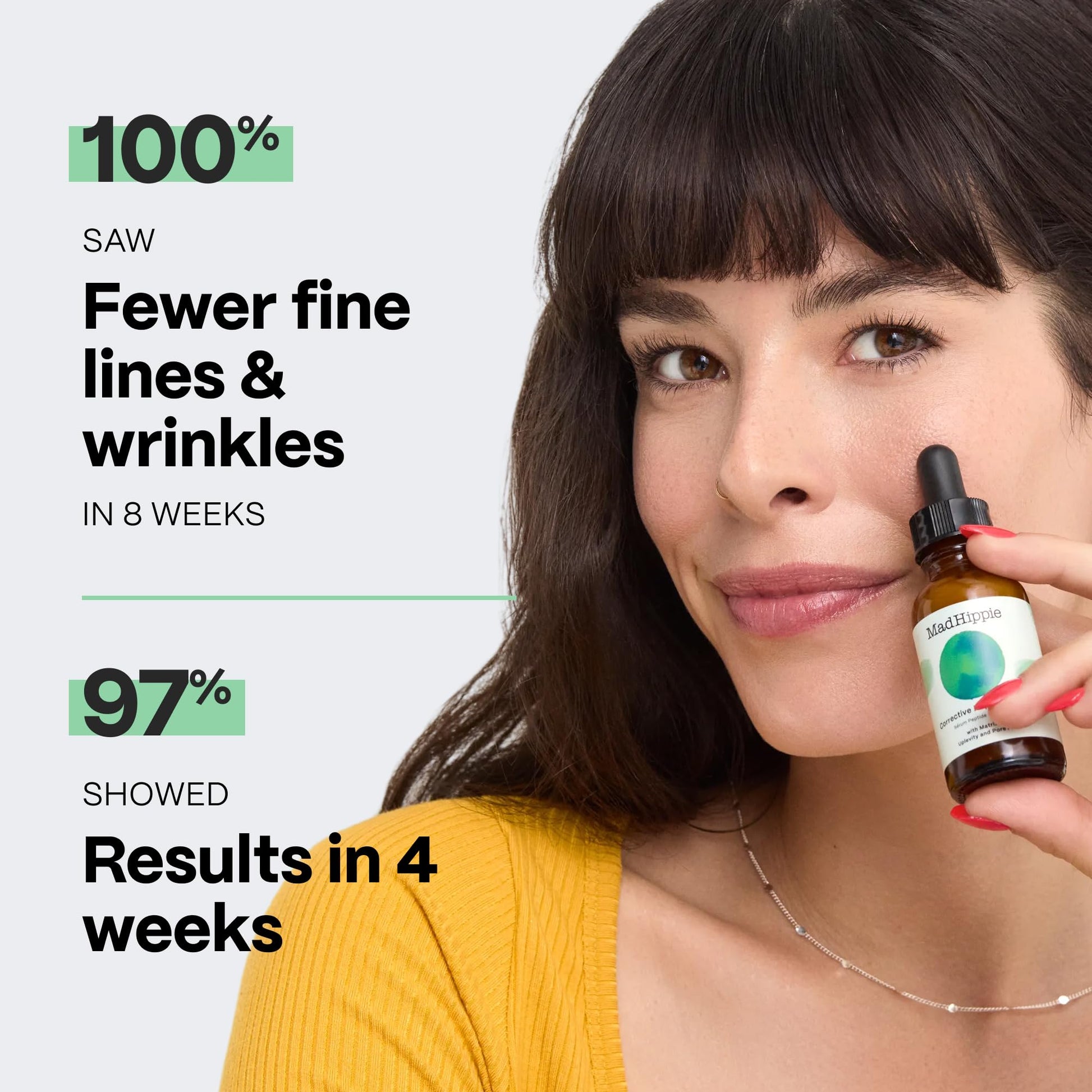 Mad Hippie Corrective Peptide Serum for Face – Skin-Tightening Collagen Peptides, Anti-Wrinkle Essentials, 1.02 Fl Oz - dailyvitalstore