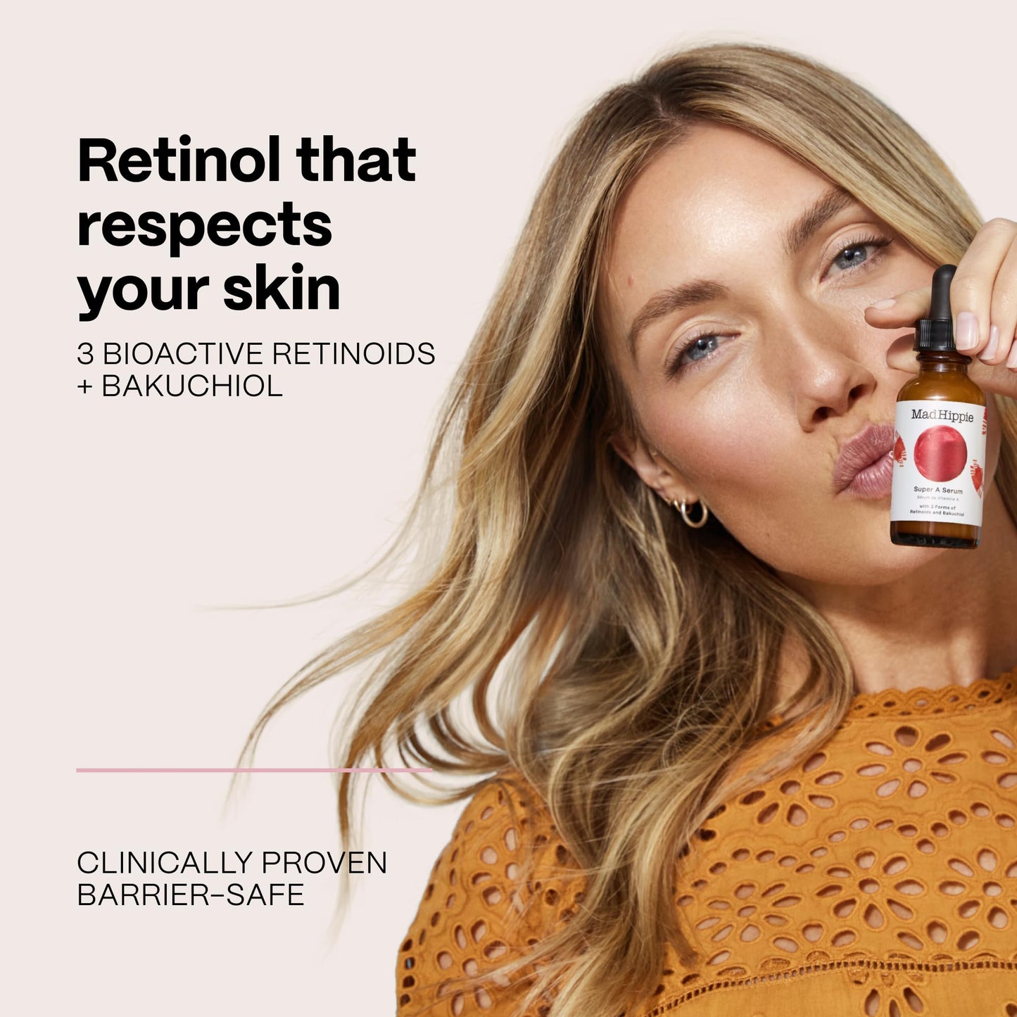 Mad Hippie Super A Retinol Serum for Face – Potent Skin Repair & Anti-Aging Serum with 3 Retinoids, Bakuchiol - dailyvitalstore