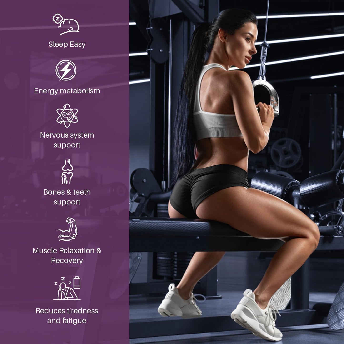Magnesium Complex 700mg 12 in 1 Magnesium Supplement with Glycinate Citrate Malate Oxide Taurate Aspartate Orotate Magnesium Relaxation,Muscle,Heart Support, Vegan 120 Capsules 2PK - dailyvitalstore