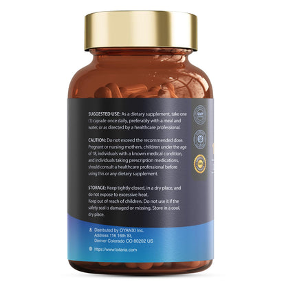 Magnesium Complex 700mg 12 in 1 Magnesium Supplement with Glycinate Citrate Malate Oxide Taurate Aspartate Orotate Magnesium Relaxation,Muscle,Heart Support, Vegan 120 Capsules 2PK - dailyvitalstore