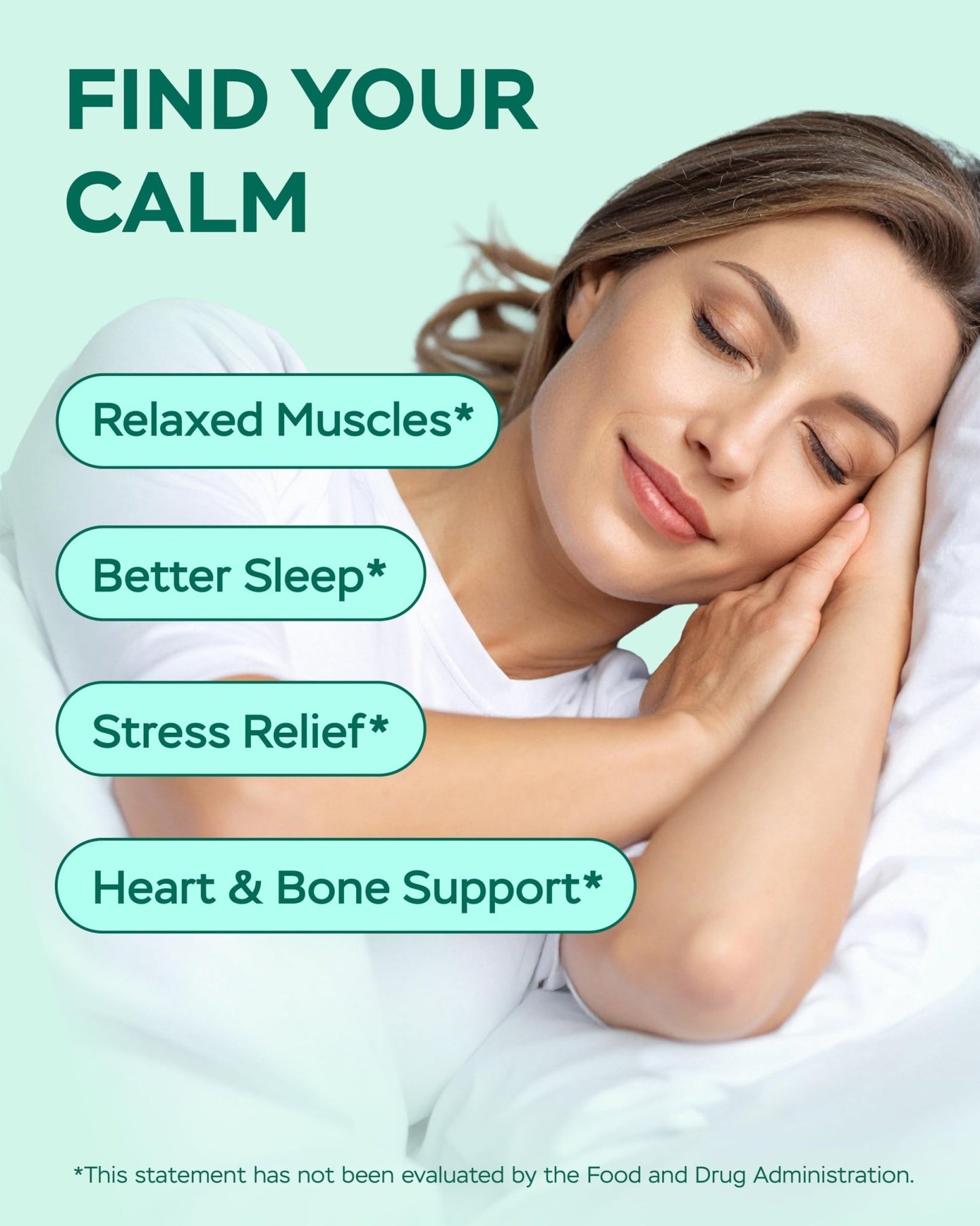 Magnesium Complex for Women – Magnesium for Sleep, Advanced 610mg with Glycinate, Citrate & Vitamin B6 for 3X Absorption + 5-HTP – Supports Sleep, Relaxation, Nerve, Muscle, Bone & Energy Health - dailyvitalstore