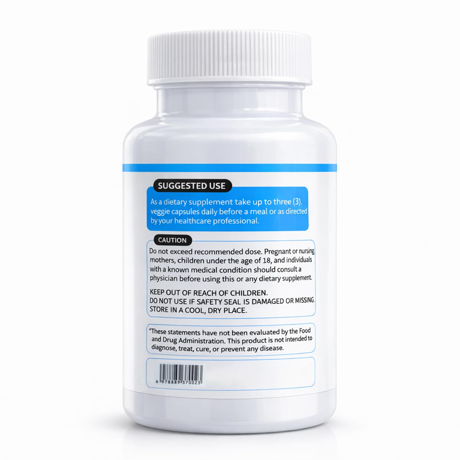 Magnesium Complex for Women & Men 1000mg — 7-in-1 Magnesium (Glycinate, Citrate & Malate) for Sleep Support, Stress Relief, Muscle Recovery — Vegan, 60 Capsules - dailyvitalstore
