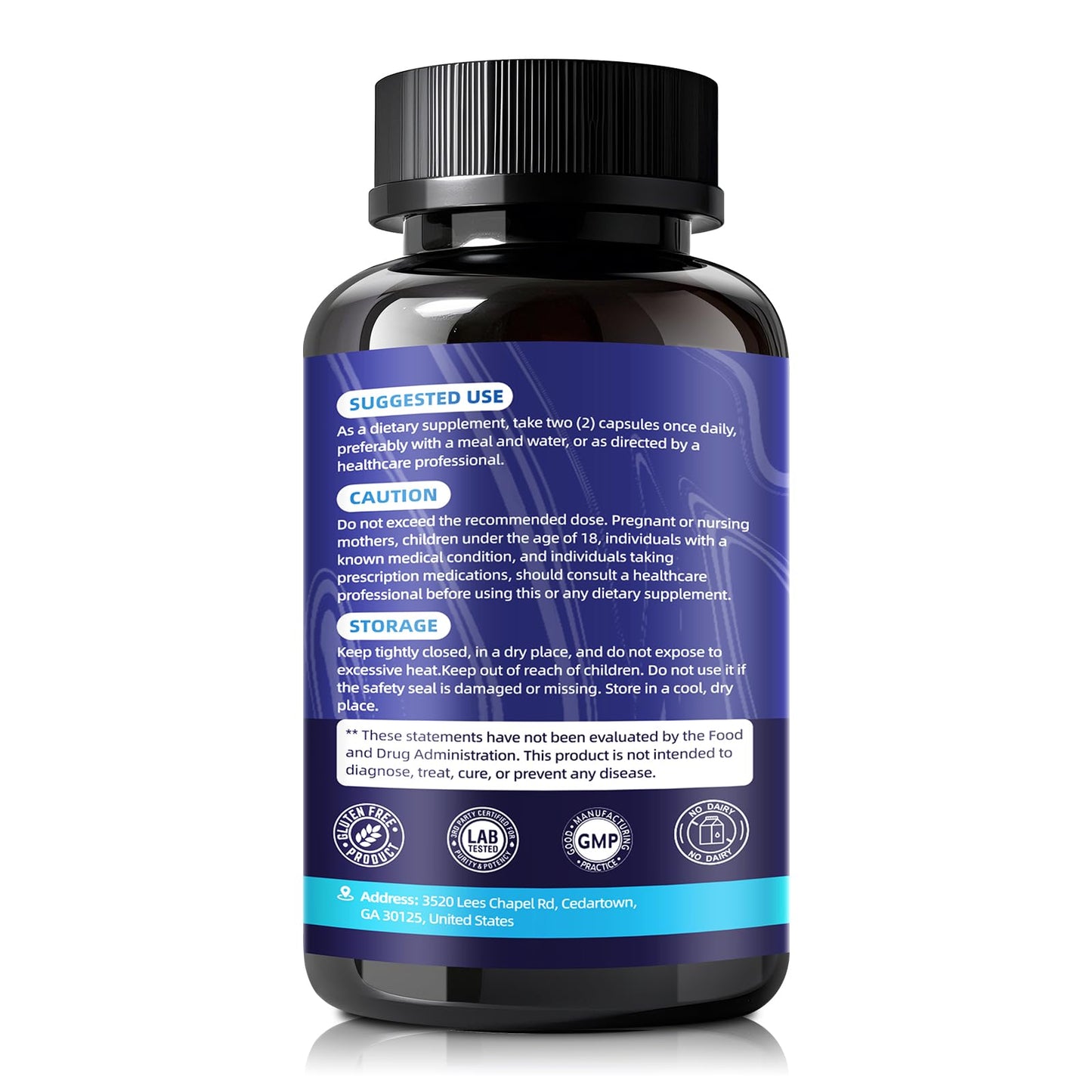Magnesium Complex for Women Men 1350mg 15 in 1 Pure Magnesium Supplement, with High Absorption Chelated Magnesium Glycinate Citrate Malate & More for Muscle, Heart, Sleep & Bone Support, Vegan 60 Days - dailyvitalstore