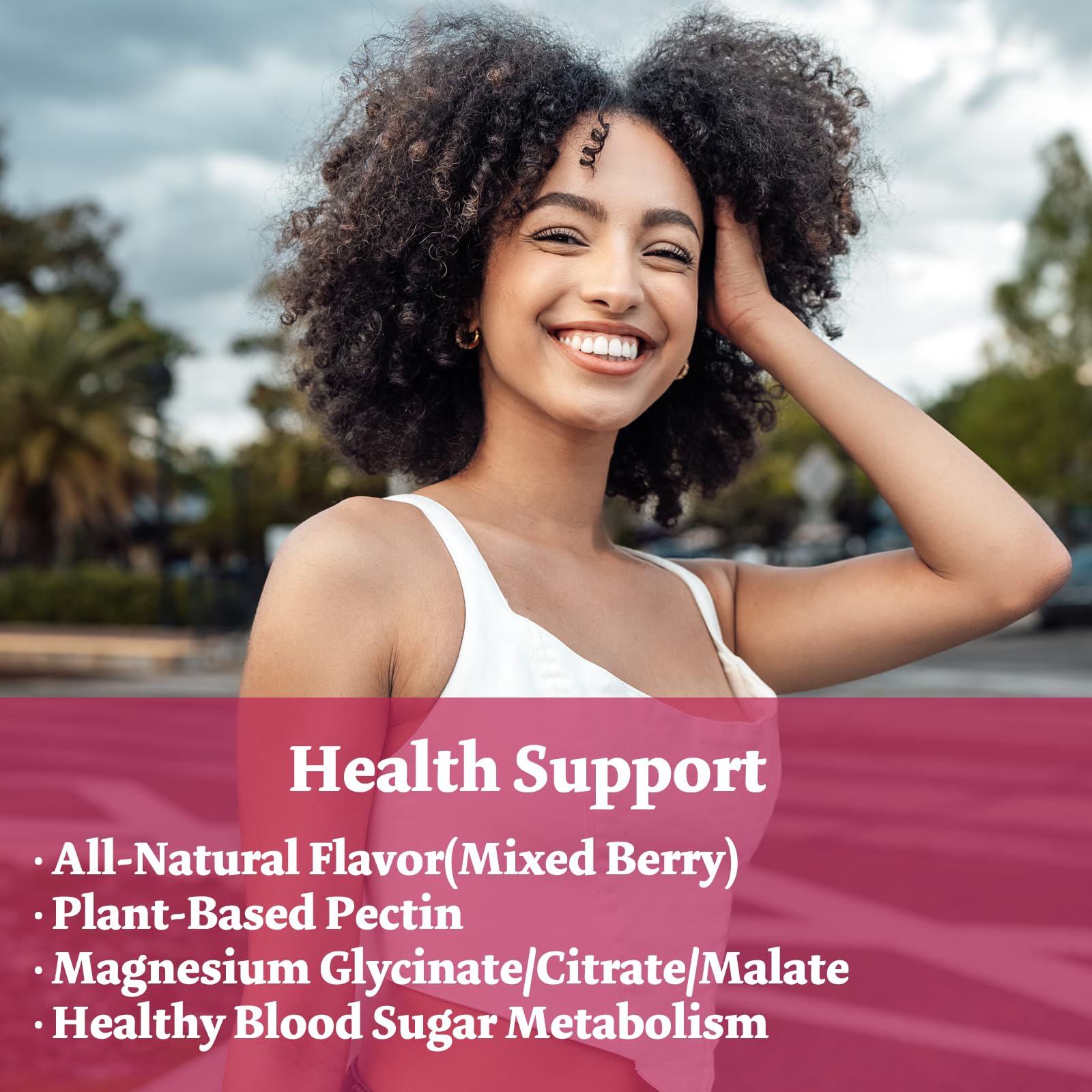 Magnesium Complex Gummies 800mg - 60 Counts Magnesium Glycinate&Citrate&Malate Gummy for Rest Muscle Function - dailyvitalstore