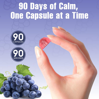 Magnesium Complex Gummies, Individually Packaged Magnesium Supplement, Magnesium Chelate, Bisglycinate, Malate, Citrate, Taurate Chewable for Women & Men,Sleep&Muscle&Nerve Health, Vegan 90 Counts - dailyvitalstore