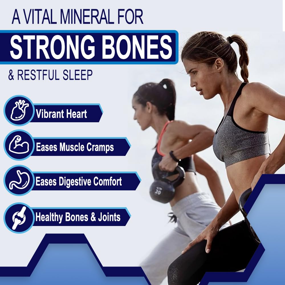 Magnesium Complex Supplement 1200mg - Advanced 7-in-1 Magnesium Blend - Glycinate, Citrate, Malate, Taurate, Oxide, Aspartate, Orotate – High Absorption Formula – Non-GMO, 90 Capsules - dailyvitalstore