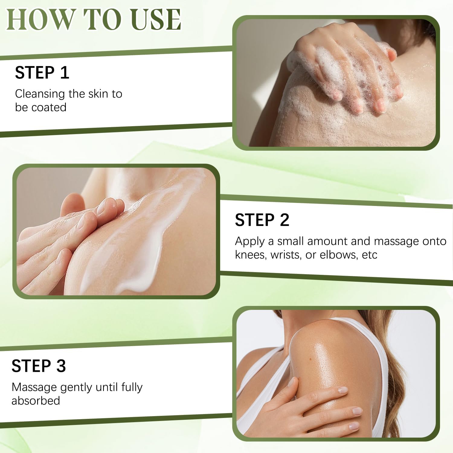 Magnesium Cream with MSM & Arnica,Nerve Relief Mild Ingredients for Skin Soothing,Fast-Absorbing Non-Greasy Massage Cream for Daily Comfort - dailyvitalstore