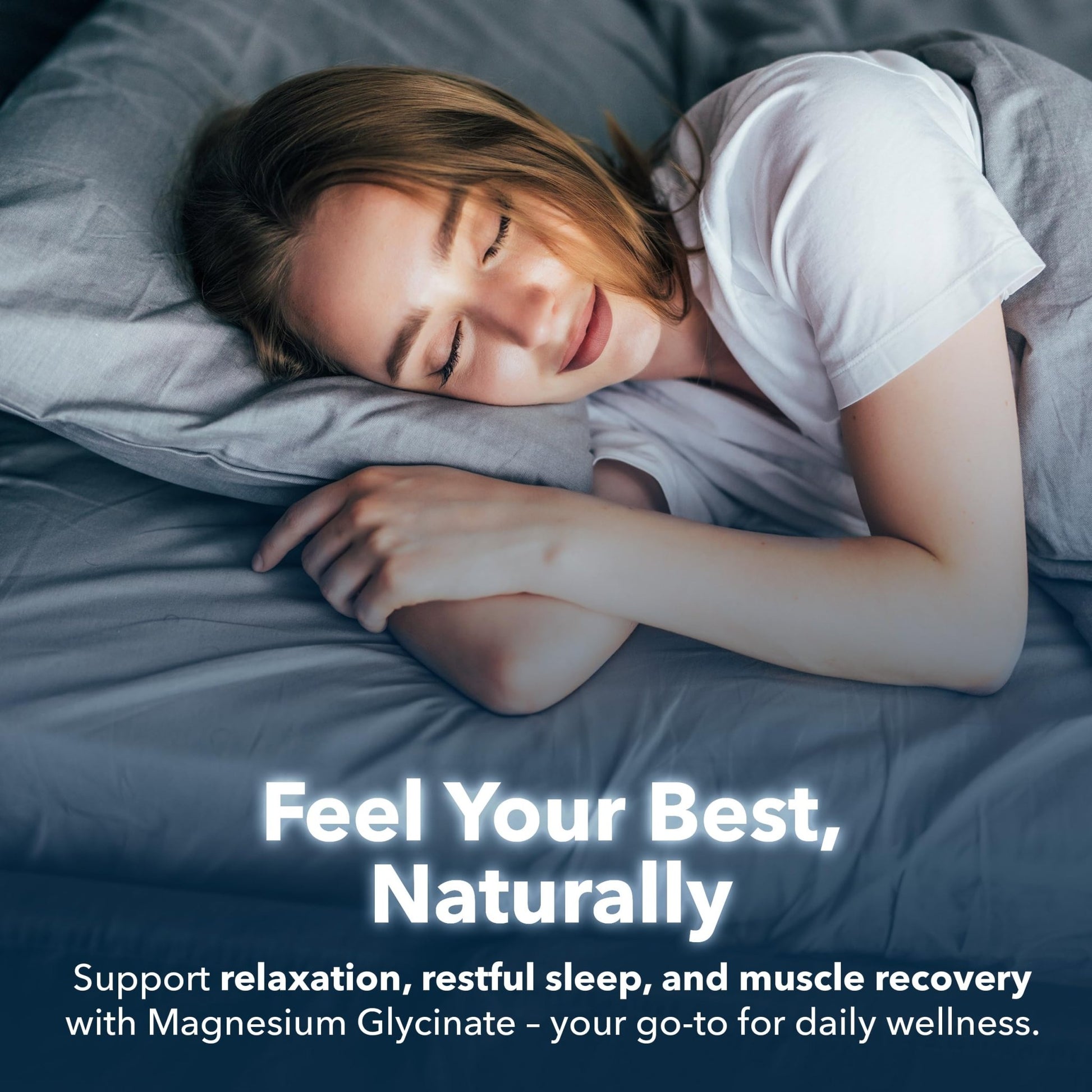 Magnesium Glycinate 400mg per Serving – High Absorption – Gentle on Stomach – Supports Sleep, Relaxation, Muscle, Bone & Immune Health – Non-GMO, Vegan, 180 Capsules - dailyvitalstore