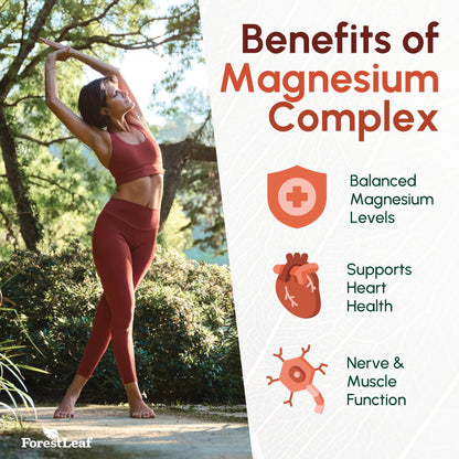 Magnesium Glycinate 500mg Complex - Magnesium Supplement Capsules for Sleep and Calmness - Non-GMO, 3rd Party Tested - dailyvitalstore