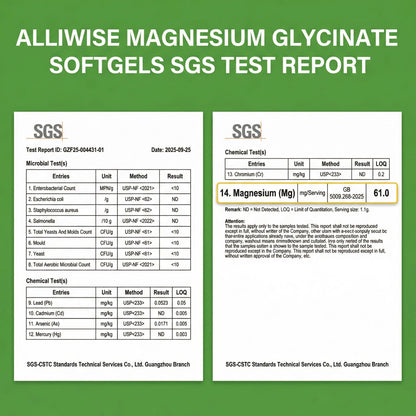 Magnesium Glycinate 500mg Softgels Supplement, Small Easy to Swallow Magnesium Gelcaps High Absorption for Night Leg&Sleep Support, Muscle&Bone, Calm, Non GMO, 120 Gelcaps, 60 Day Supply - dailyvitalstore