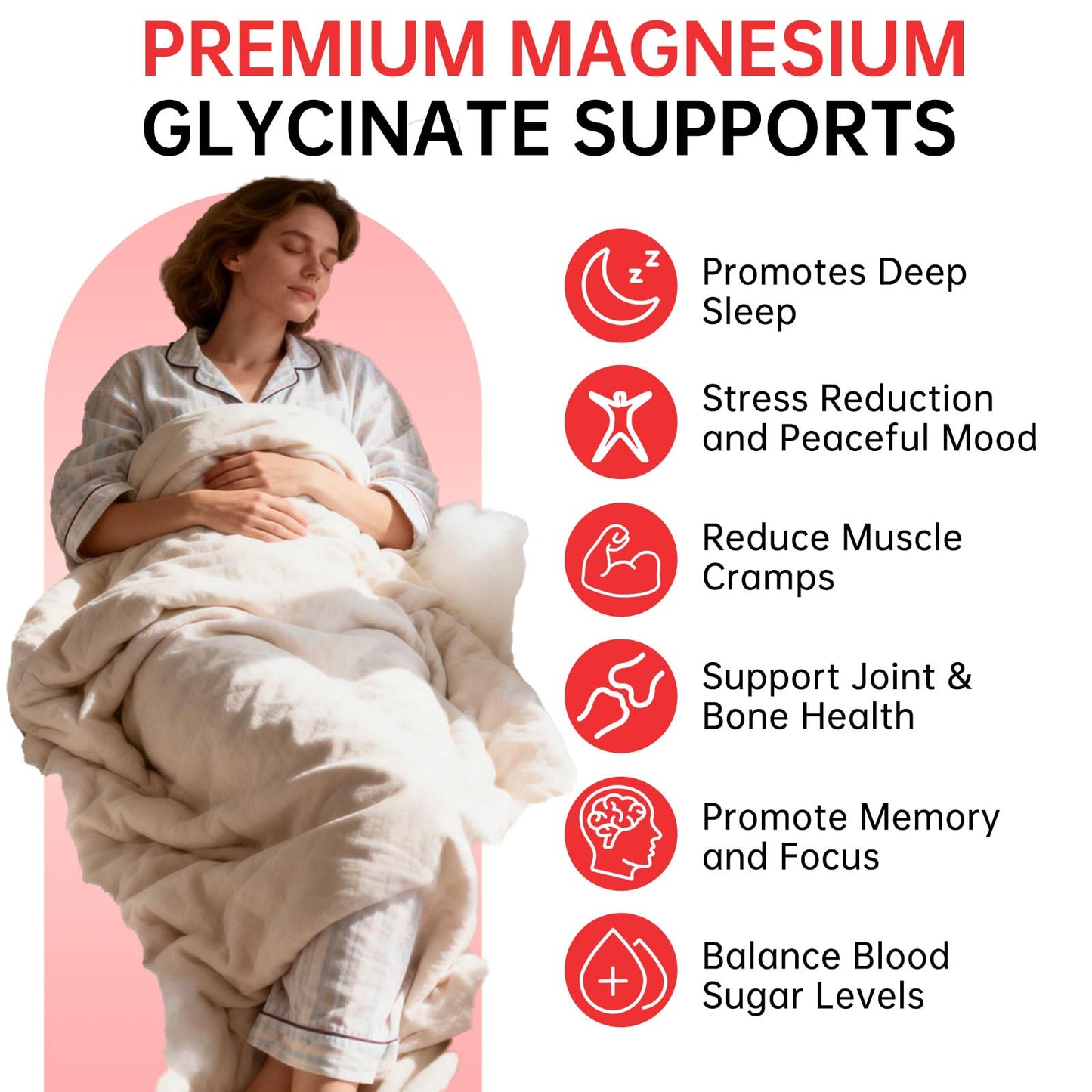 Magnesium Glycinate Gummies 500mg – Sugar Free Magnesium Gummies with L-Theanine - Sleep, Calm, Stress Relief for Adults & Kids 4+ - dailyvitalstore