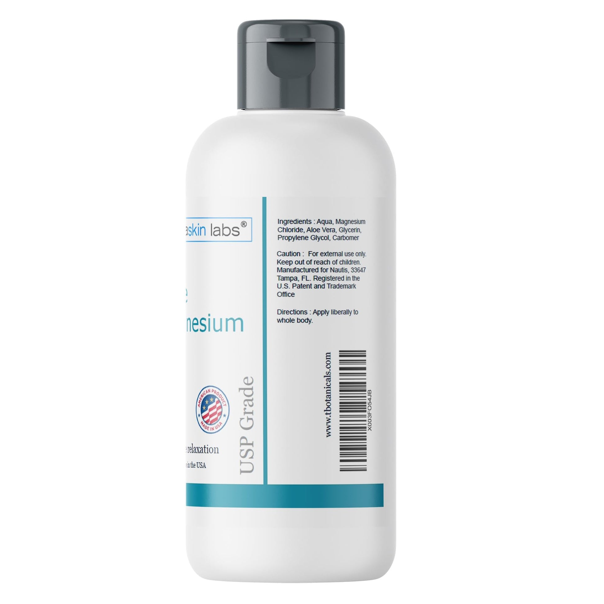 Magnesium Spray 4 oz Non-Greasy Pure Topical Magnesium Chloride Soothing Relief and Relaxation for Overworked Muscles and Joints Body Massage with Aloe Vera Made in The USA - dailyvitalstore