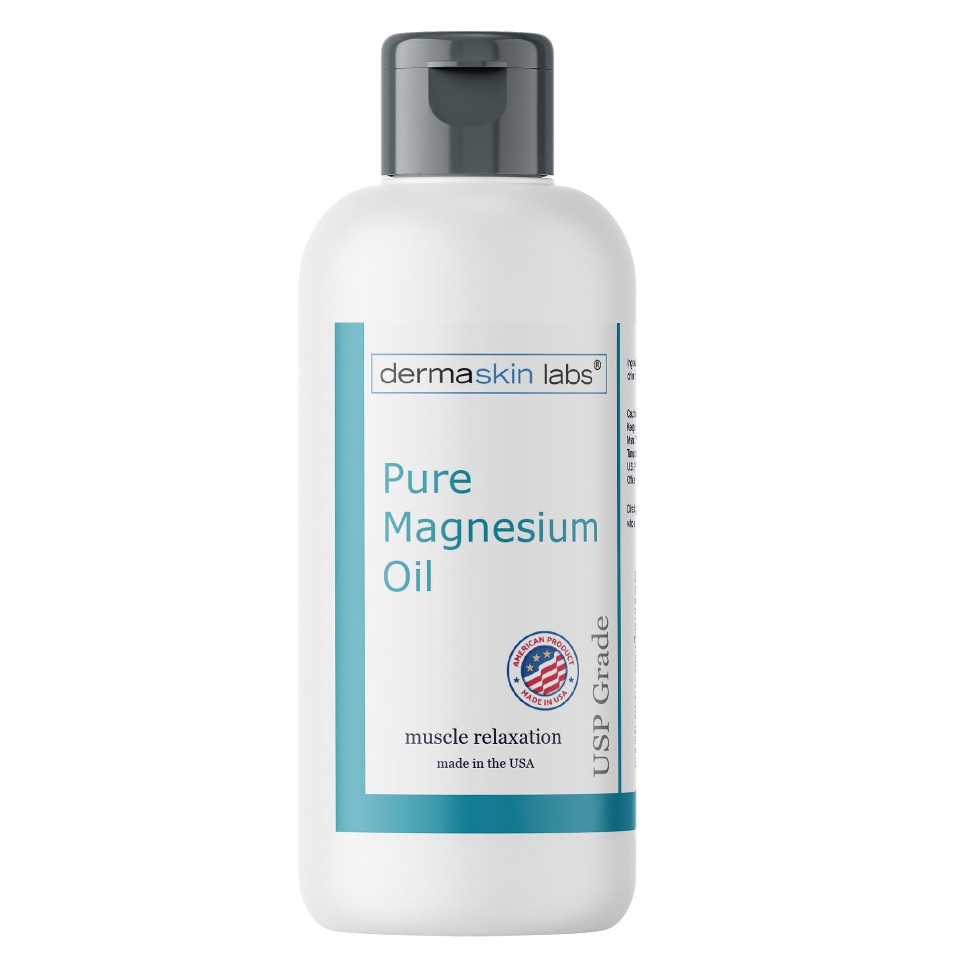 Magnesium Spray 4 oz Non-Greasy Pure Topical Magnesium Chloride Soothing Relief and Relaxation for Overworked Muscles and Joints Body Massage with Aloe Vera Made in The USA - dailyvitalstore
