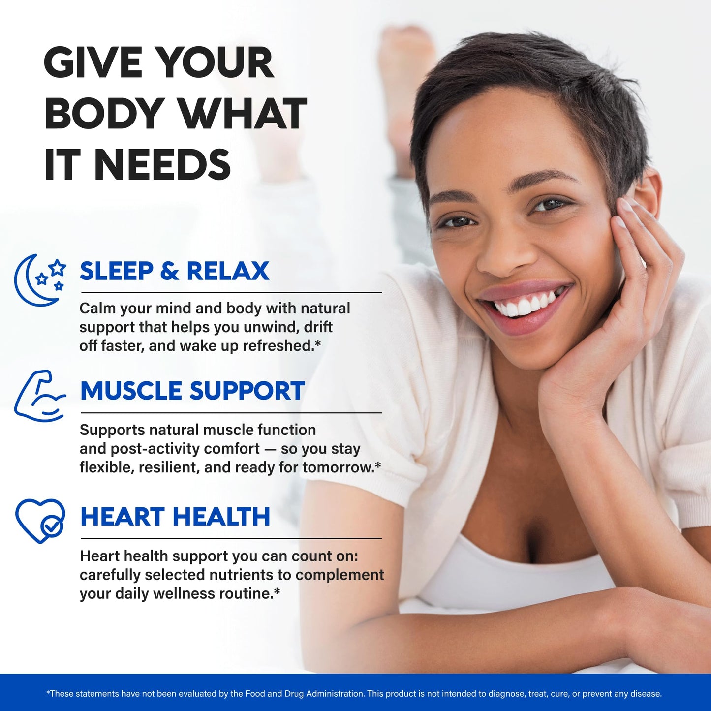 Magnesium Supplement - 5 in 1 Complex | Glycinate | Citrate | Malate | Taurate | Oxide - Made in USA - Stress, Muscle & Heart Support - Vegan, Natural, Non-GMO - 180 Capsules, 2 Month Supply - dailyvitalstore