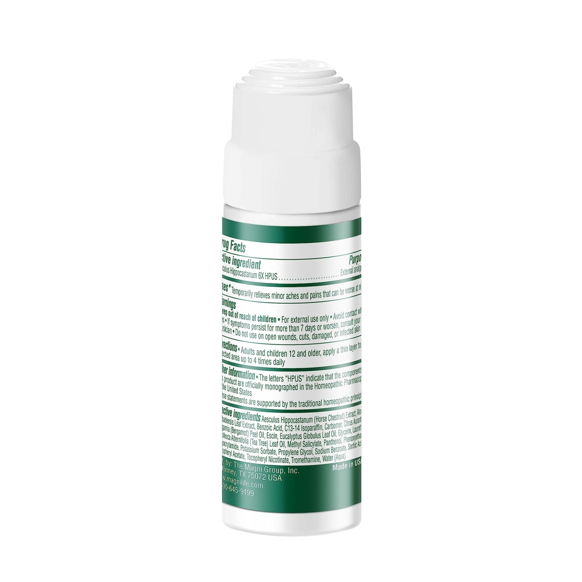 Magnilife DB Nerve Relief Roll On, 3 Oz, Topical Nerve Pain Relief for Feet, Legs, Hands & Arms, Helps Soothe Stabbing, Burning & Tingling Discomfort, Fast-Absorbing, Non-Greasy & Unscented Formula - dailyvitalstore