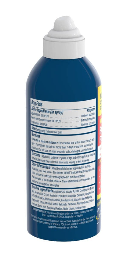 MagniLife Pain Relief Foot Spray, 3 oz, Pain Relief for Burning, Tingling or Sensitivity in Feet and Legs, No Alcohol Cooling Spray Moisturizes Dry, Cracked Heels - dailyvitalstore