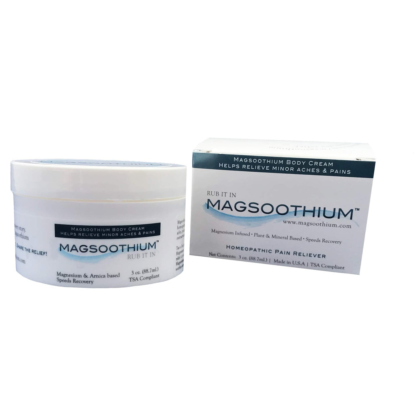 Magsoothium Original Recovery Balm- Magnesium Sulfate/Arnica Recovery Balm - dailyvitalstore