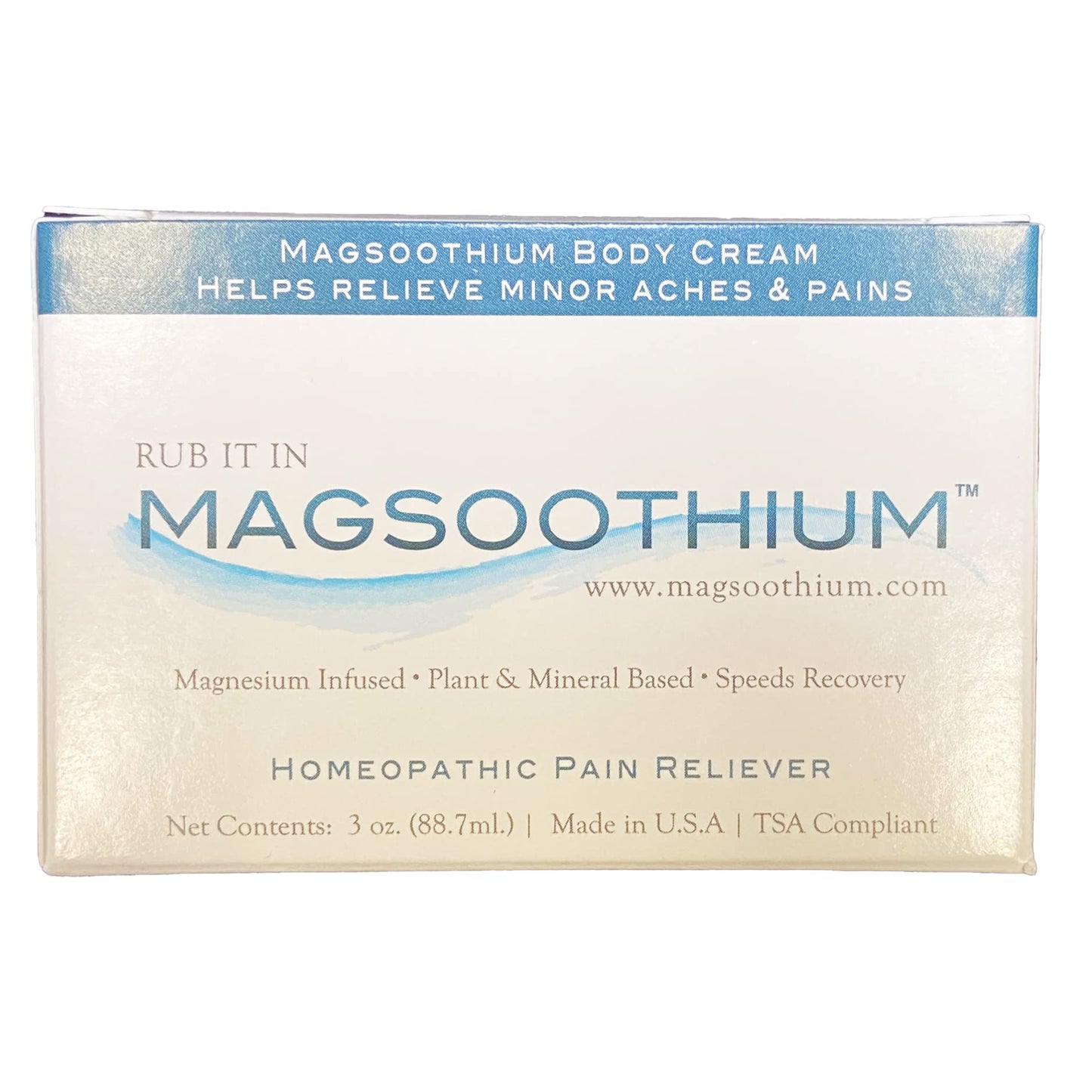 Magsoothium Original Recovery Balm- Magnesium Sulfate/Arnica Recovery Balm - dailyvitalstore