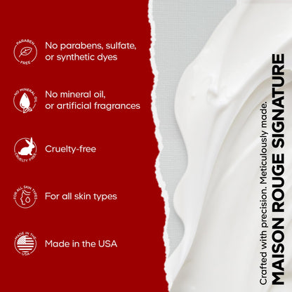 Maison Rouge Brightening Face Serum by Codeage - Glutathione Serum, Vitamin C, E, Hyaluronic Acid, Collagen - Radiance Enhancing - Parabens and Sulfates-Free - Refillable - All Skin Types - 1.7 fl oz - dailyvitalstore