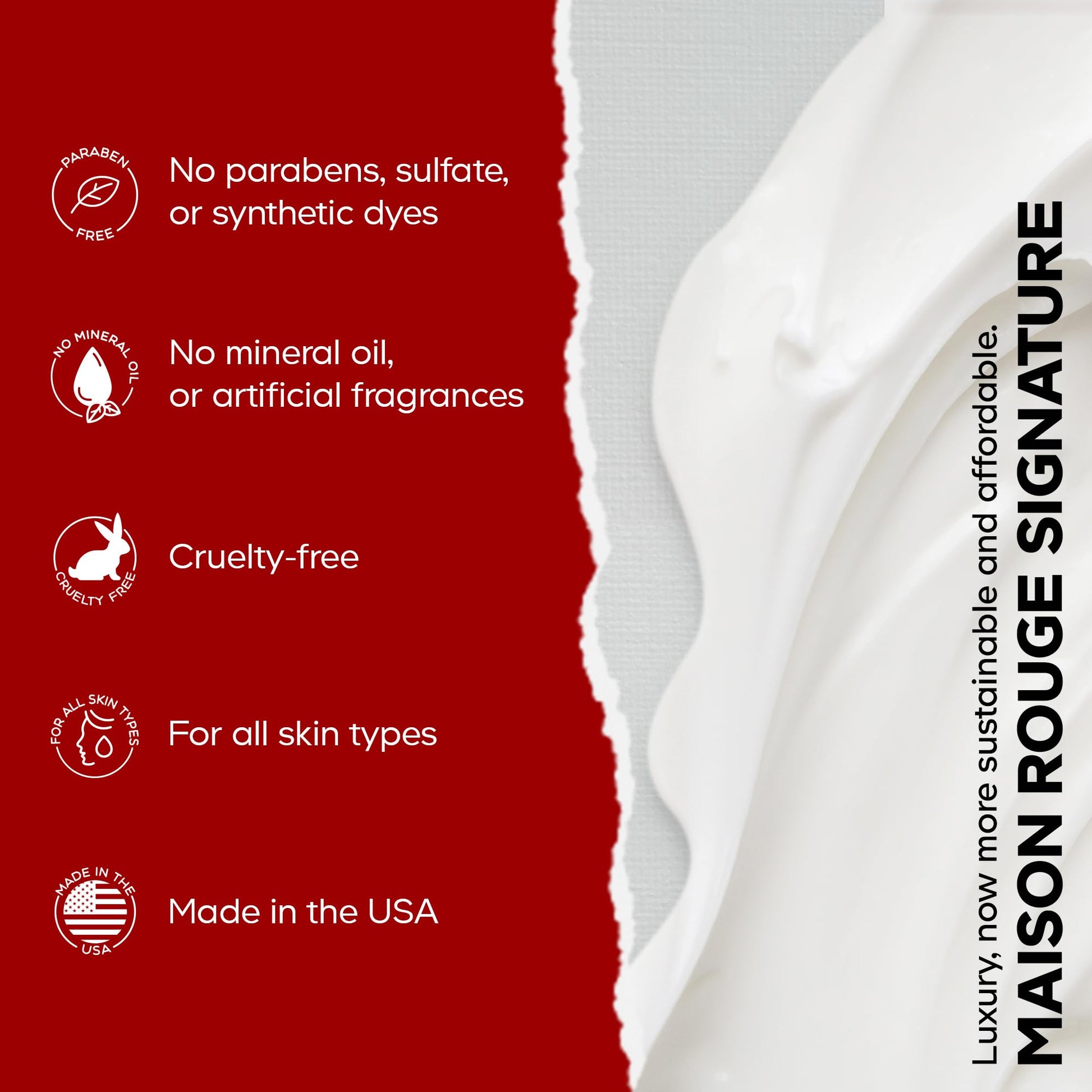 Maison Rouge Brightening Face Serum Refill by Codeage – Glutathione, Vitamin C, E, Hyaluronic Acid & Collagen – Radiance & Antioxidant Support – Paraben-Free – For All Skin Types – 1.7 fl oz - dailyvitalstore