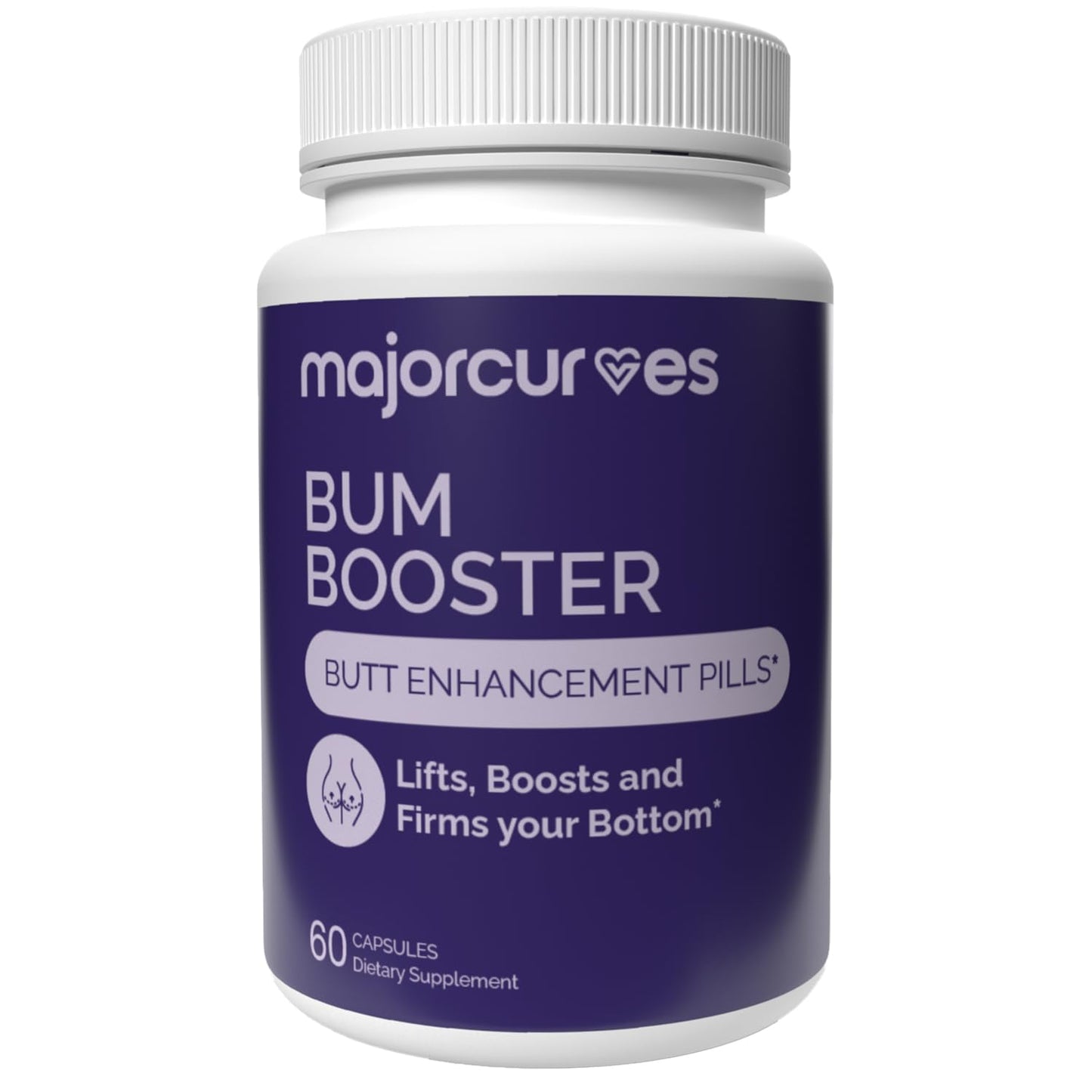 Major Curves Bum Booster Pills – Butt Enhancement for Women, Booty Growth Capsules for Bigger Bum, Curvier Hips and Glutes, Natural Brazilian Butt Lift Alternative with Fenugreek and Wild Yam - dailyvitalstore