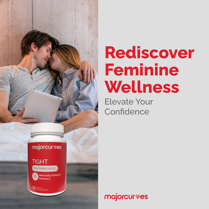 Major Curves Vaginal Tightening Pills – Feminine Support Supplement for Tone, Moisture & Intimate Wellness – V Rejuvenation & Odor Control with Herbal Extracts – Made in USA - dailyvitalstore