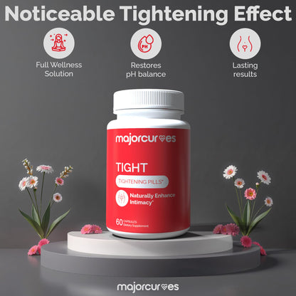 Major Curves Vaginal Tightening Pills – Feminine Support Supplement for Tone, Moisture & Intimate Wellness – V Rejuvenation & Odor Control with Herbal Extracts – Made in USA - dailyvitalstore