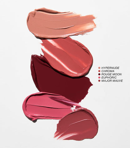 MAKE Beauty Cream Stroke Cream Blush Stick for Cheeks - Vibrant yet Natural Soft Matte Finish - Shade Rouge Moon, Berry Plum Blush Makeup - dailyvitalstore