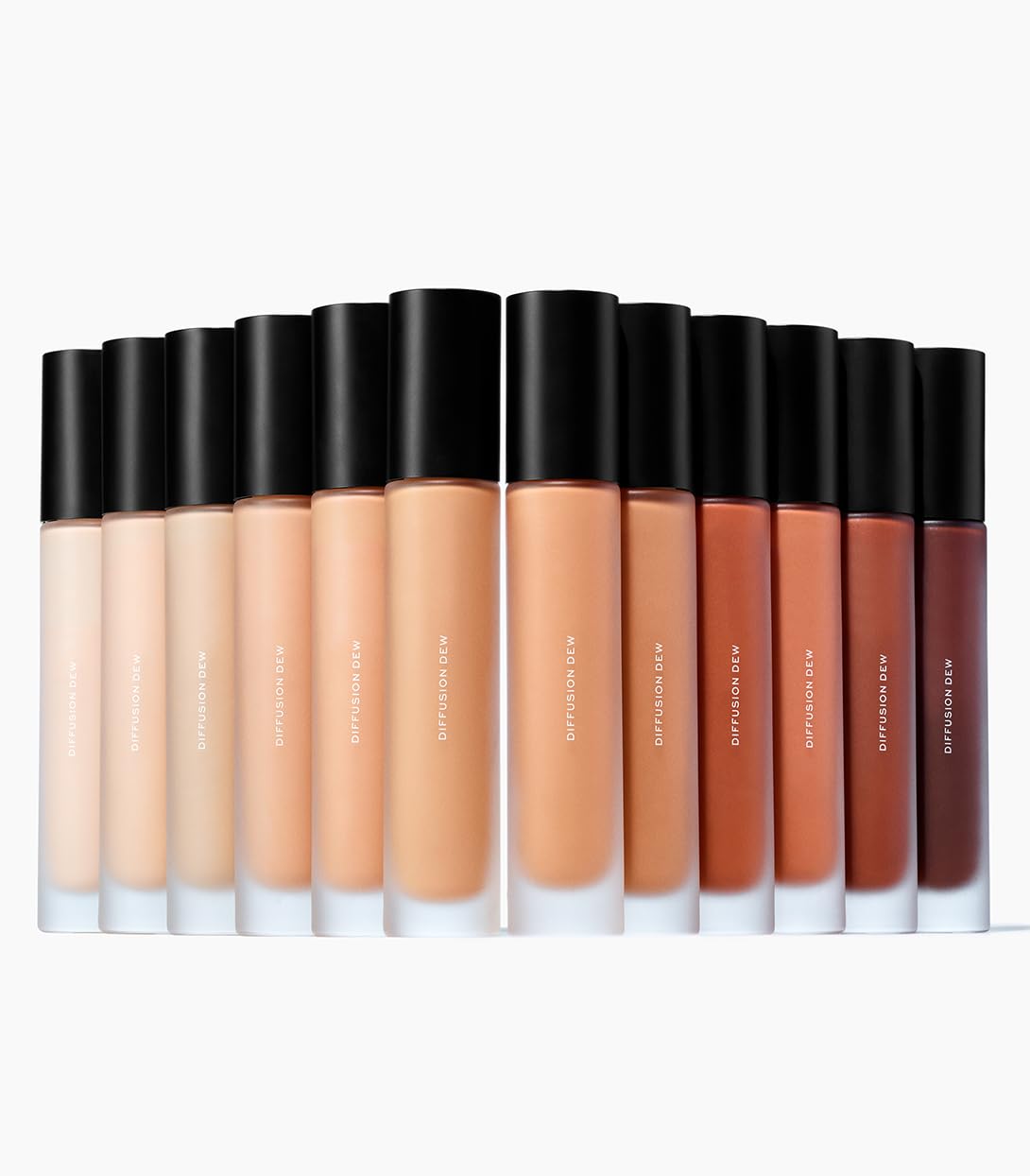 MAKE Beauty Diffusion Dew Skin Tint. Sheer to Medium Coverage Radiant Finish. Blurring, Smoothing, and Brightening for Glowing Complexion. Enhanced with Niacinamide and Adenosine. Tan 06 - dailyvitalstore