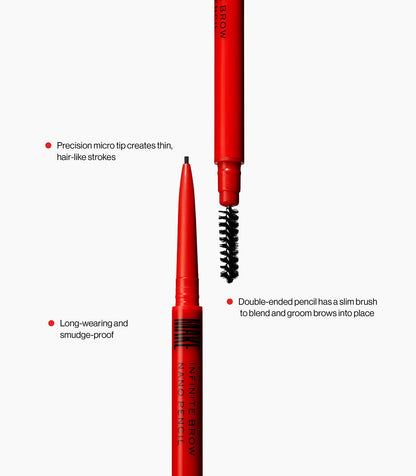 MAKE Beauty Nano Brow, Micro Eyebrow Pencil. Long-Lasting Smudgeproof Eye Brow Makeup for Hairlike Lines. Precision Liner for Natural-Looking Eyebrows - Shade, Warm Taupe - dailyvitalstore
