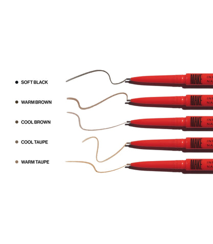 MAKE Beauty Nano Brow, Micro Eyebrow Pencil. Long-Lasting Smudgeproof Eye Brow Makeup for Hairlike Lines. Precision Liner for Natural-Looking Eyebrows - Shade, Warm Taupe - dailyvitalstore