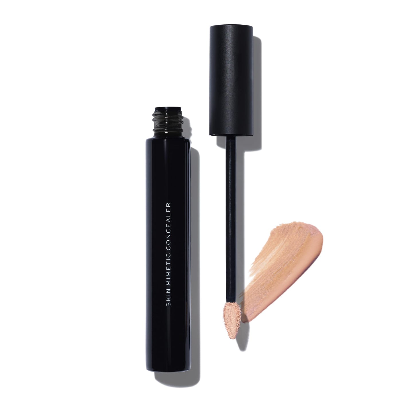 MAKE Beauty Skin Mimetic Concealer Buildable Medium Coverage Hydrating Concealer for Dark Circles Spot Concealing Brightening Crease-Free, Including Mature Skin. Radiant Finish. 08 Medium Tan Neutral - dailyvitalstore