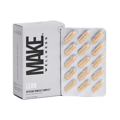 Make Wellness Lean Peptide Supplement | Supports Overall Wellness, Normal Muscle Health & Active Lifestyles | Bioactive Peptide Blend | Clean, Non-GMO Formula | 30 Servings for Daily Nutrition - dailyvitalstore