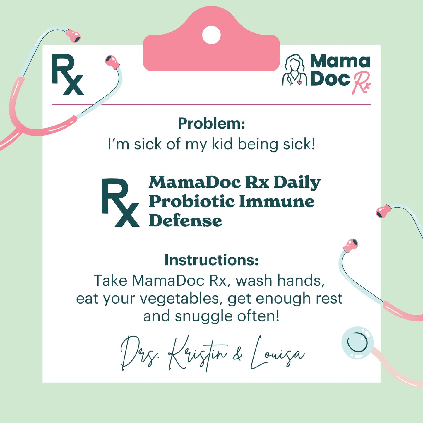 MamaDoc Rx Certified Organic Kids & Teens Probiotic Immune Defense - 5 Billion CFUs | Sugar Free, Vegan, Gluten-Free | 14 Probiotic Strains, Prebiotics, Vitamin C & D | 30 Chewable Tablets, Ages 4+ - dailyvitalstore