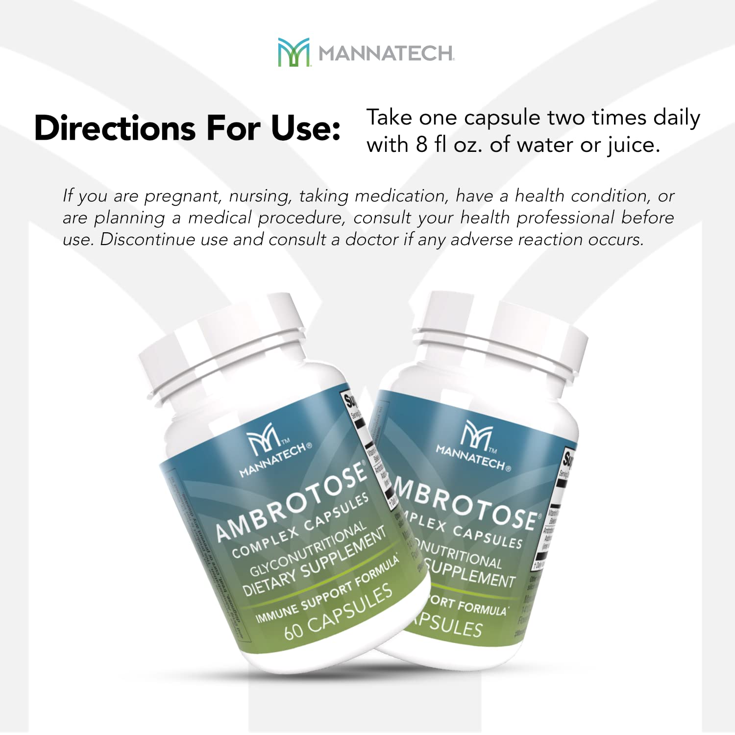 Mannatech® Ambrotose® Complex 60 Capsules - dailyvitalstore