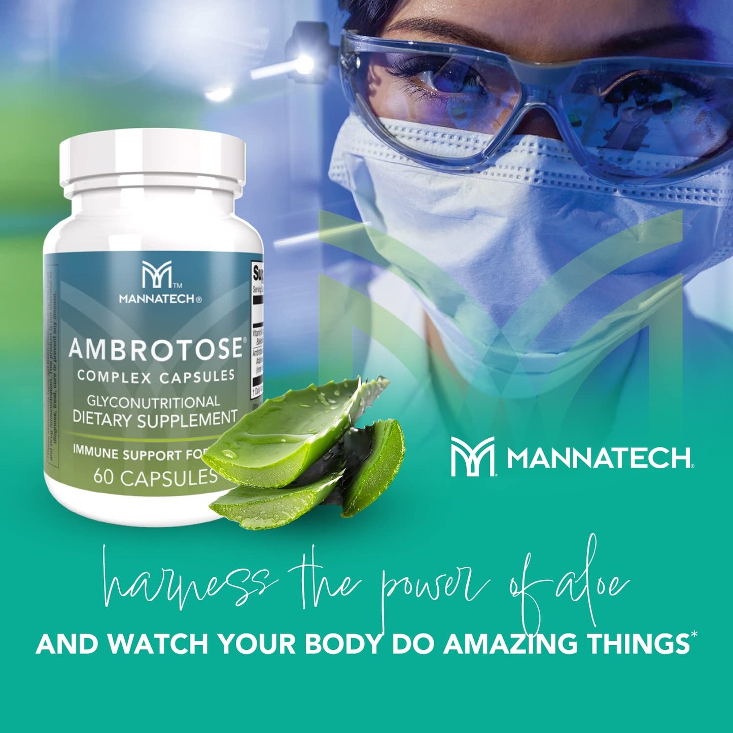 Mannatech® Ambrotose® Complex 60 Capsules - dailyvitalstore