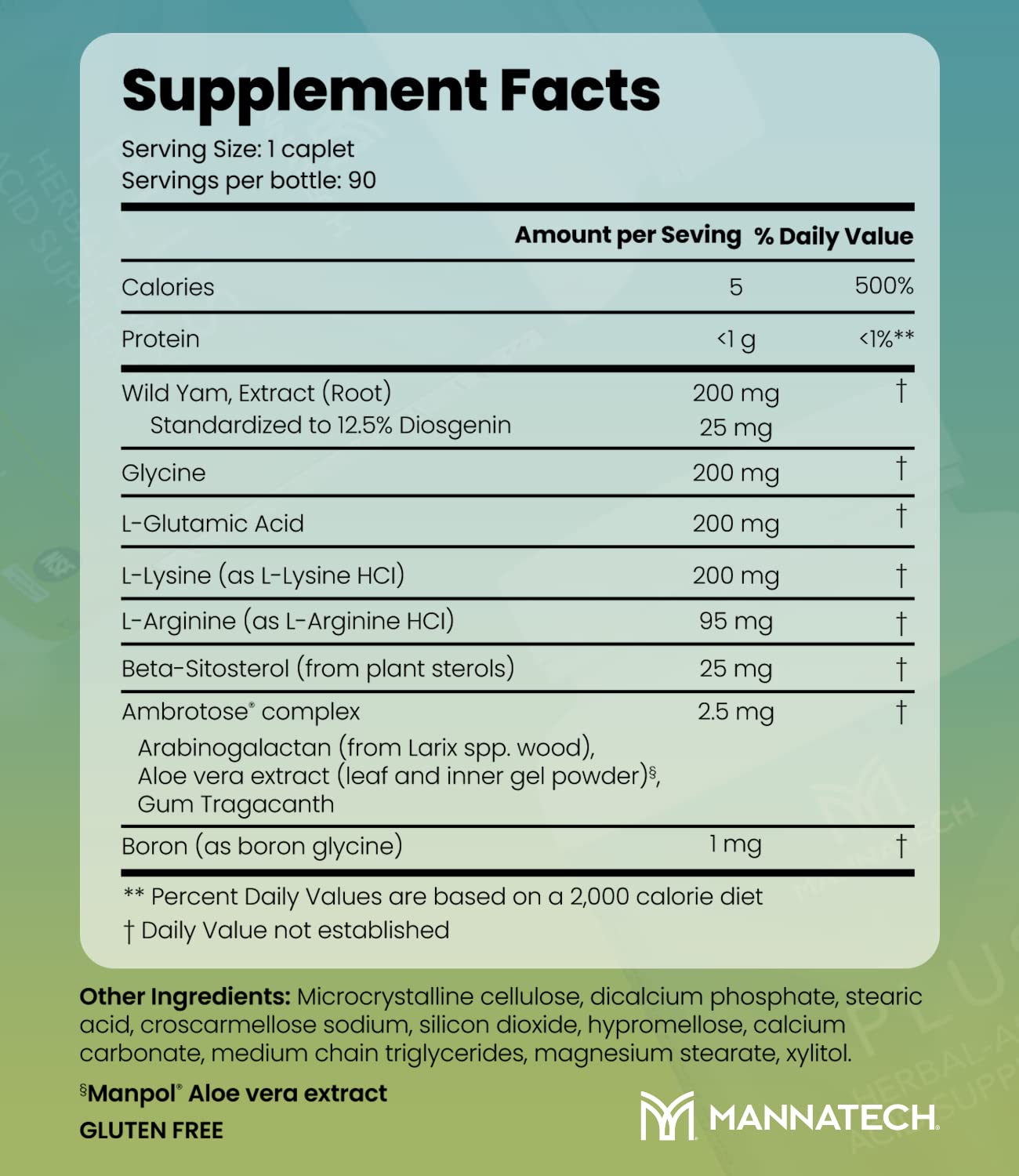 Mannatech Plus 90 Capsules - dailyvitalstore
