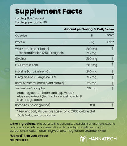 Mannatech Plus 90 Capsules - dailyvitalstore