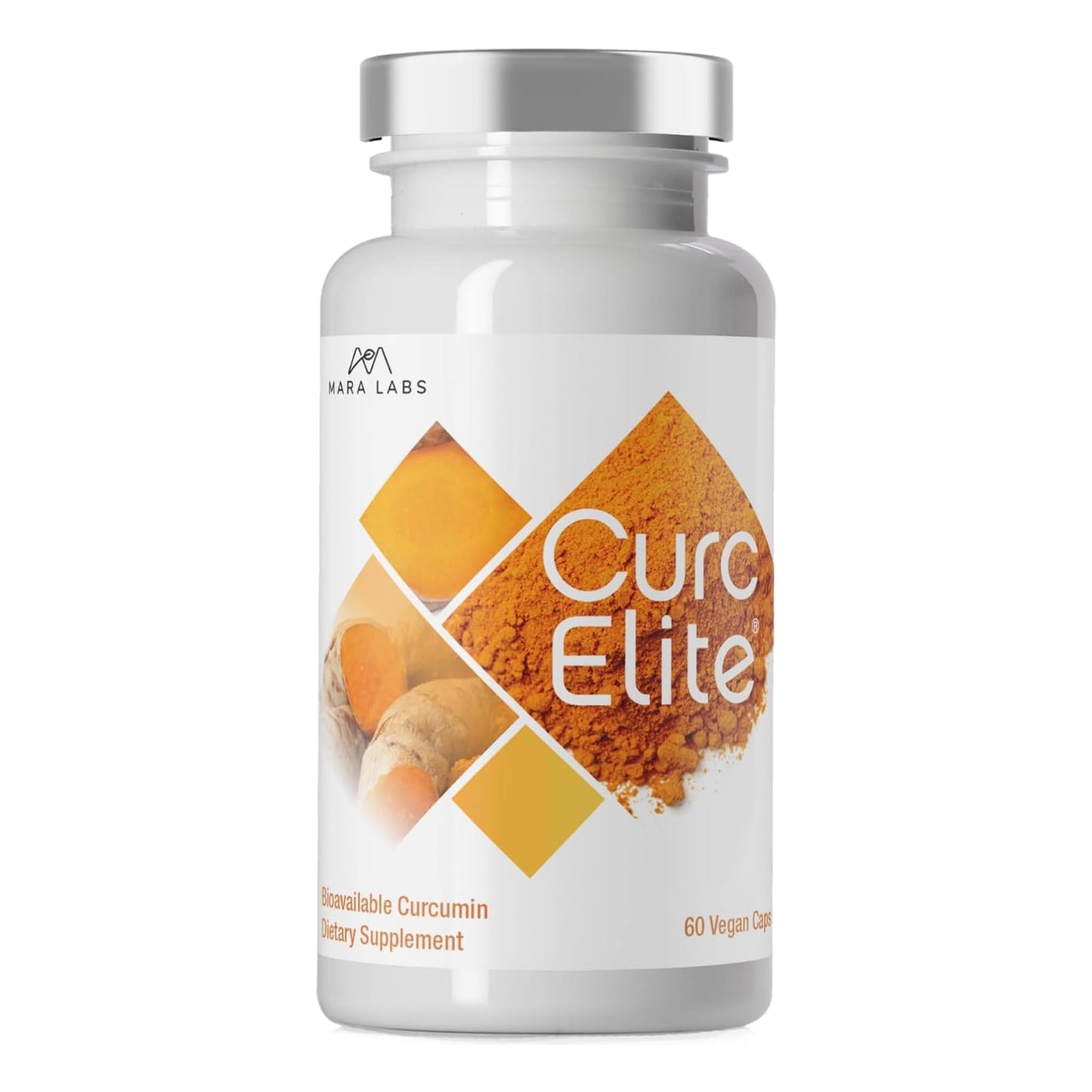 Mara Labs CurcElite Curcumin | Turmeric Extract 95% Curcuminoids | Vegan, No Fillers, and Non-GMO | 60 Vegan Capsules - dailyvitalstore